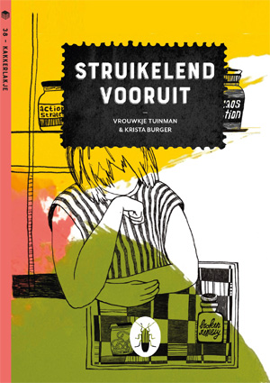 omslag boek Struikelend vooruit van Vrouwkje Tuinman & Krista Burger